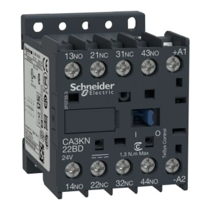 Ảnh của CA3KN22BD - Rờ Le Điều Khiển TeSys 4P (2NO+2NC) Coil 24VDC