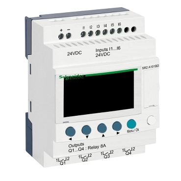 Ảnh của SR2A101BD - Rờ Le Lập Trình Thông Minh SR2 24VDC, 6Di/4DO No CLock