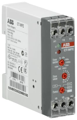 Ảnh của Timer Đa Năng 0.05-100h, 1CO, 24-240VAC/DC (CT-MFE)