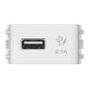 Ảnh của 3031USB_WE - Hạt Ổ Cắm USB 1Port 2.1A Size S Màu Trắng