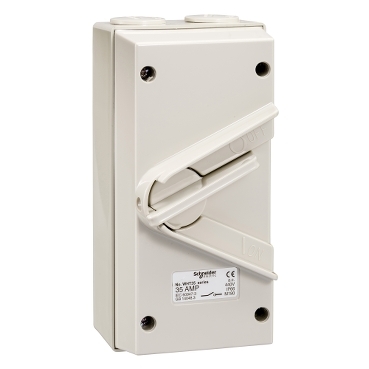 Ảnh của Ngắt Điện Phòng Thấm Nước Schneider WHT35_GY_G19 3P 35A 440V