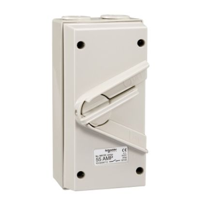 Ảnh của Ngắt Điện Phòng Thấm Nước Schneider WHT55_GY_G19 3P 55A 440V