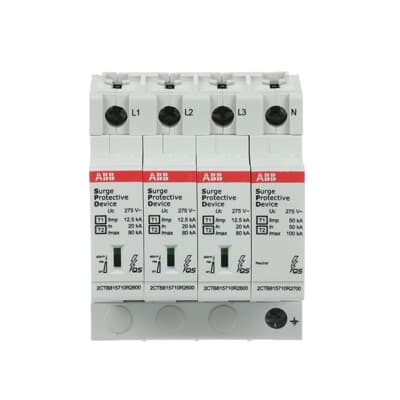 Ảnh của Chống sét lan truyền 3P+N 12.5KA Dạng Modul Loại 1+2