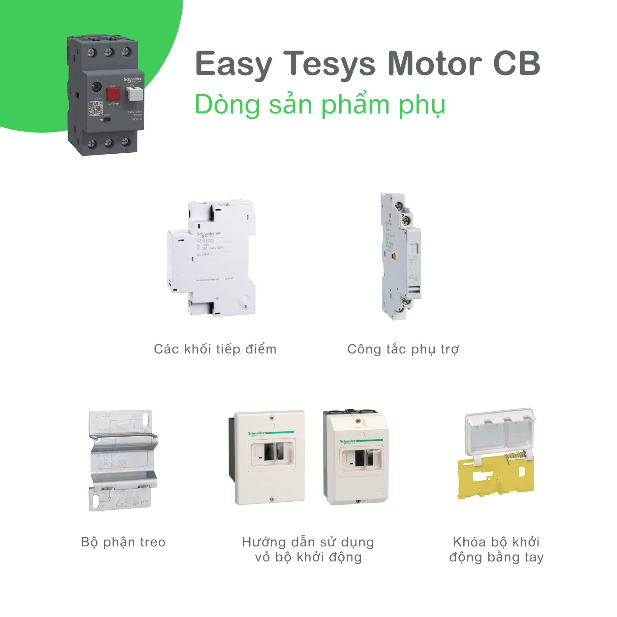 Hình ảnh cho danh mục CB Bảo Vệ Động Cơ GV,GZ1