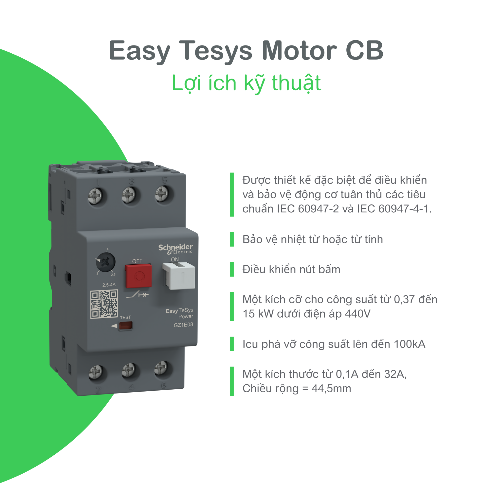 Hình ảnh cho danh mục CB Bảo Vệ Động Cơ GV,GZ1