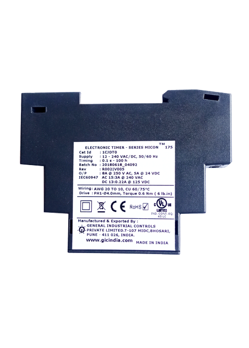 Ảnh của Timer On Off thời gian độc lập Asymmetric Timer GIC 1CJDT0