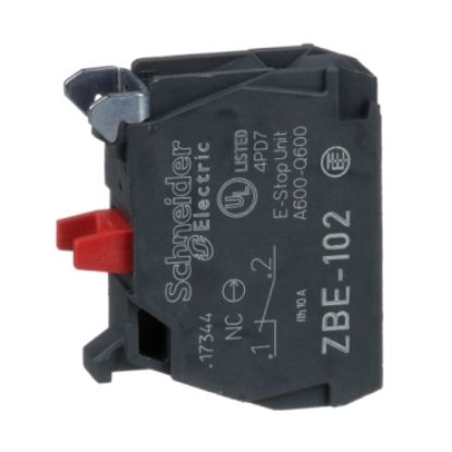 Ảnh của Tiếp điểm Đèn Nút Nhấn Schneider ZBE102 1NC