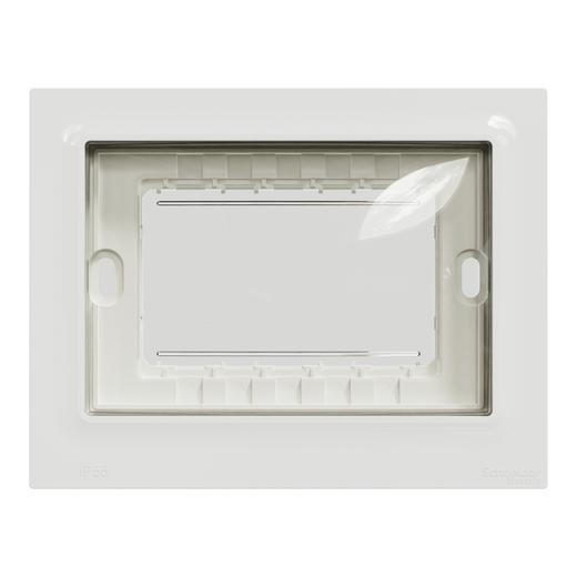 Ảnh của Mặt Che Chống Thấm Schneider M3TS01WP_WE Màu Trắng