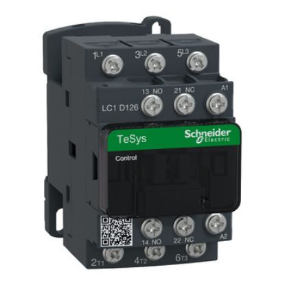 Ảnh của Contactor Schneider LC1D126M7 3P 12A 220VAC, lugs-ring