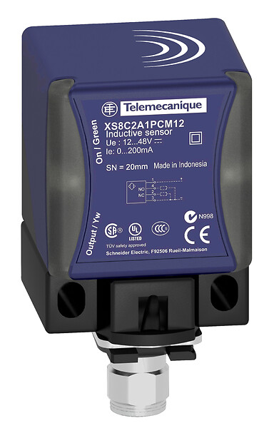 Ảnh của Cảm biến tiệm cận Telemecanique XS8C2A4NCM12 Sn40mm