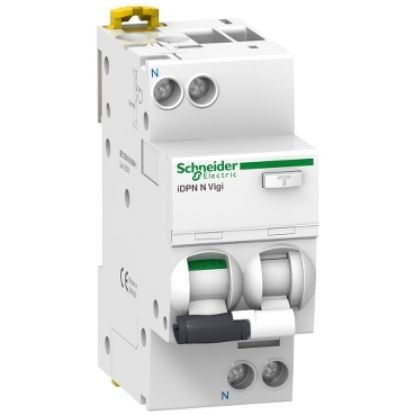 Ảnh của CB chống giật Schneider A9D41616 16A 300mA 6kA 1P+N