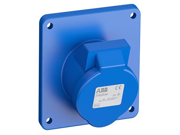 Ảnh của Ổ cắm âm thẳng ABB 216BR6 16A 3 chân IP44