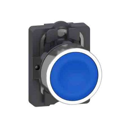 Ảnh của Nút Nhấn Tự Giữ Schneider XA2AH061 Xanh dương 1NO