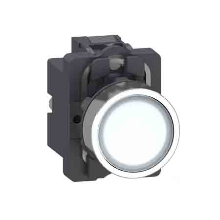 Ảnh của Nút nhấn có đèn trắng Schneider XA2AW31M1 220V 1NO