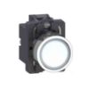 Ảnh của Nút nhấn có đèn trắng Schneider XA2AW31M1 220V 1NO