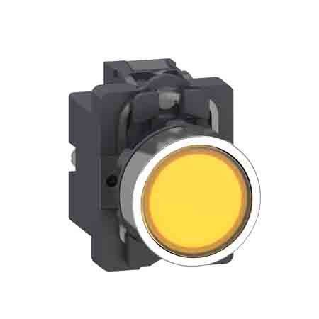 Ảnh của Nút nhấn có đèn Vàng Schneider XA2AW35B1 24V 1NO
