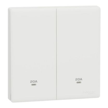 Ảnh của Công tắc đôi máy lạnh Schneider KBN32D20N_WE 20A