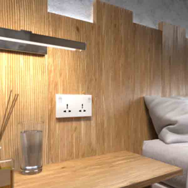 Ảnh của Ổ cắm đôi đa năng Schneider KBNT25_IS_WE 16A có công tắc