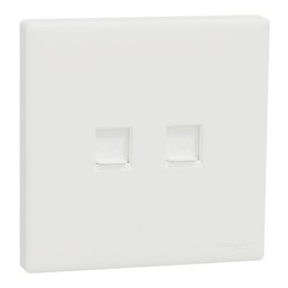 Ảnh của Ổ cắm điện thoại đôi Schneider KBN32RJ4_WE