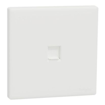 Ảnh của Ổ cắm mạng đơn Cat5e Schneider KBN31RJ5_WE