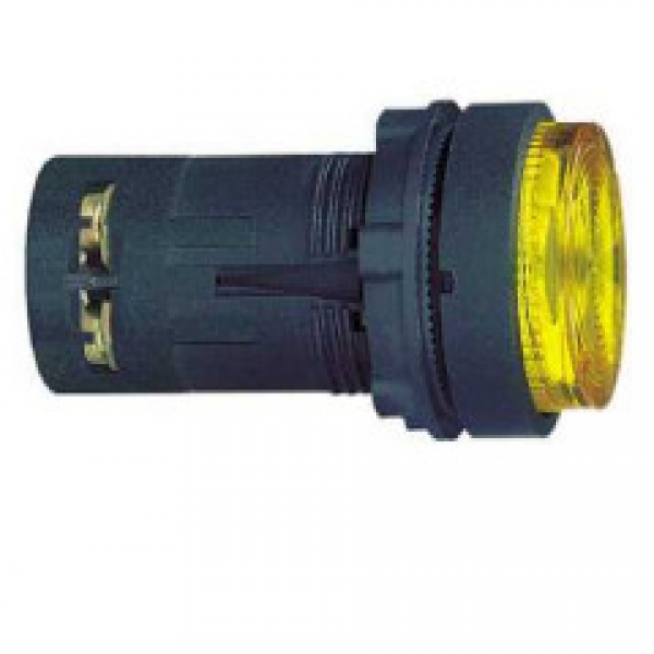 Công tắc, Nút nhấn, Đèn báo XB7 - Nút Nhấn Có Đèn Màu Vàng 1NO 230VAC
