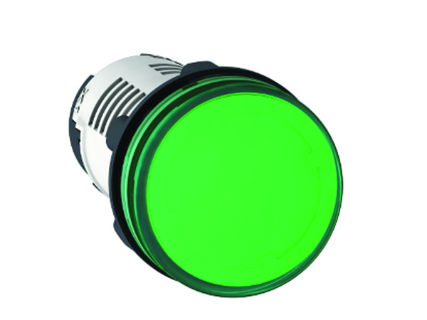 Công tắc, Nút nhấn, Đèn báo XB7 - Đèn báo Schneider Led màu xanh 24V