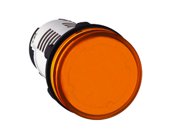 Công tắc, Nút nhấn, Đèn báo XB7 - Đèn báo Schneider Led màu cam 230VAC