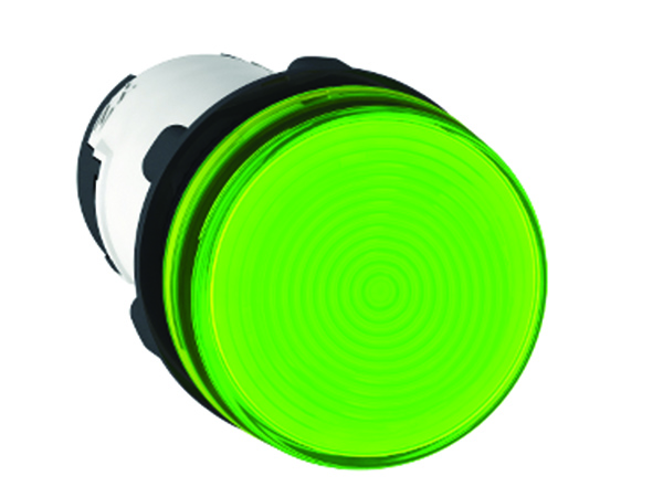 Công tắc, Nút nhấn, Đèn báo XB7 - Đèn báo Schneider xanh 220V-không bóng bulb