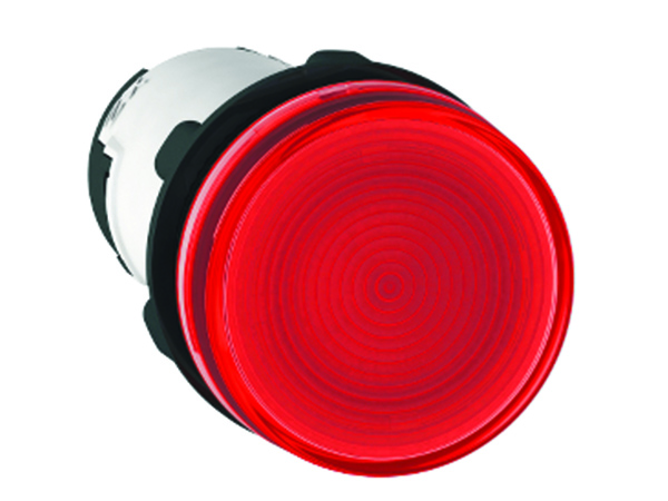 Công tắc, Nút nhấn, Đèn báo XB7 - Đèn báo Schneider đỏ 220V-không bóng bulb
