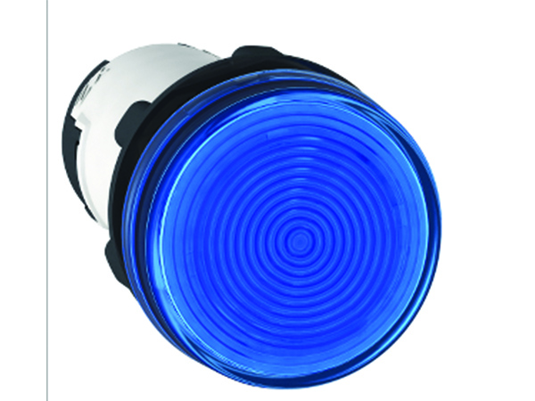 Công tắc, Nút nhấn, Đèn báo XB7 - Đèn báo Schneider xanh dương 220V-không bóng bulb