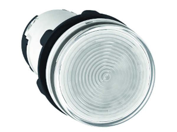 Công tắc, Nút nhấn, Đèn báo XB7 - Đèn báo Schneider trắng trong (clear) 220V-bg bóng bulb