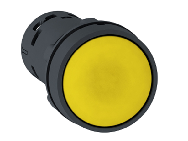 Công tắc, Nút nhấn, Đèn báo XB7 - Nút nhấn Schneider vàng 1NO