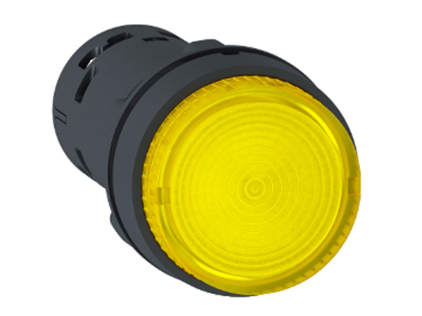 Công tắc, Nút nhấn, Đèn báo XB7 - Nút nhấn Schneider có đèn vàng 24V 1NO